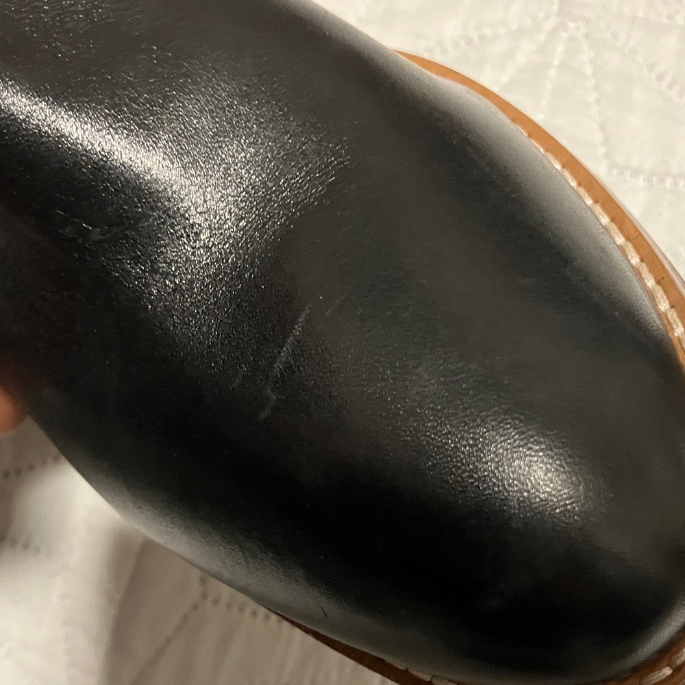 Frye Camryn Tall pull on boots black leather aize US 9M - Picture 11 of 15